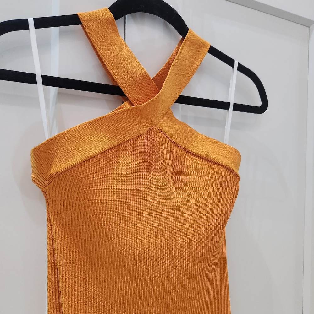 Aritzia Scult Knit Criss Cross Dress - Picture 5 of 7